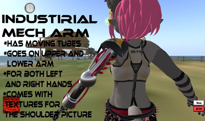 Industrial Steel Mech-Arm