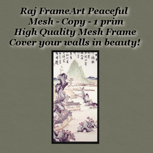 Raj FrameArt Peaceful