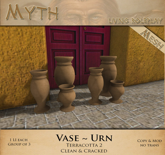 Myth - Vase/Urn Terracotta 2