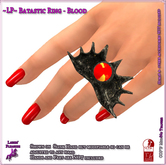~LP~ Batastic Ring - Blood BOXED
