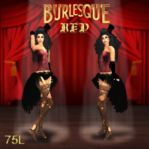 Red Burleque outfit