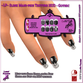 ~LP~ SLINK Manicure Texture HUD Gothic BOXED