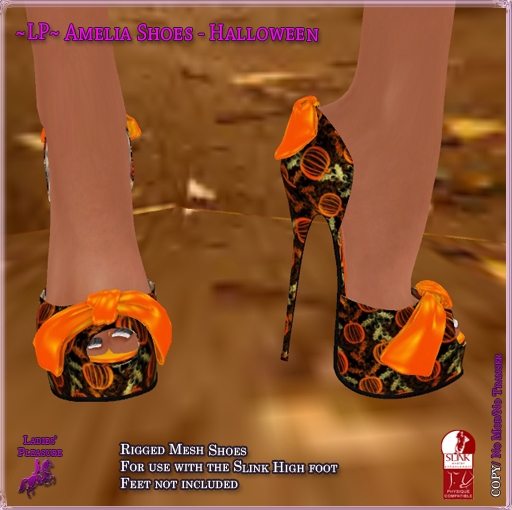 ~LP~ Amelia Shoes (Slink High) Halloween BOXED