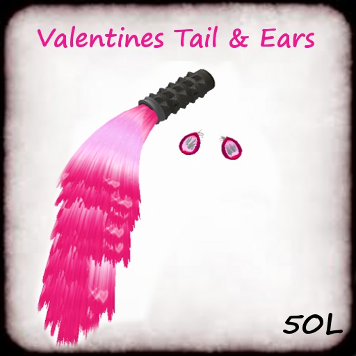 Valentines Tail & Ears