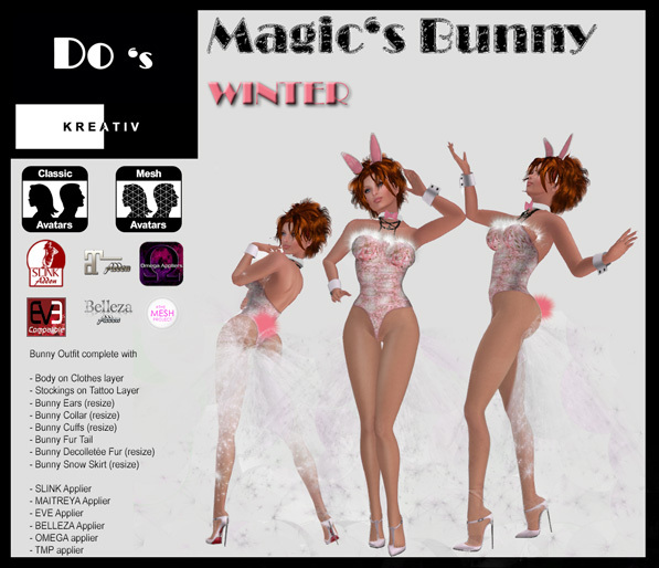 .:Do's:. Magic's Bunny  WINTER