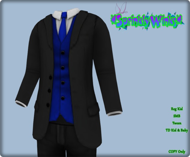 *S*W* Grey Formal Tux *Ocean* (R & TD)
