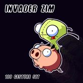 Hephy's Awkward Box:  Invader Zim: 100 Gesture Set