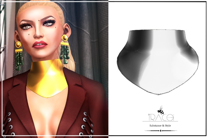 Panama Collar_Silver by Tracei