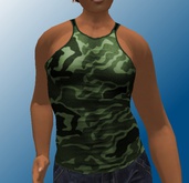 menwear camo vest green