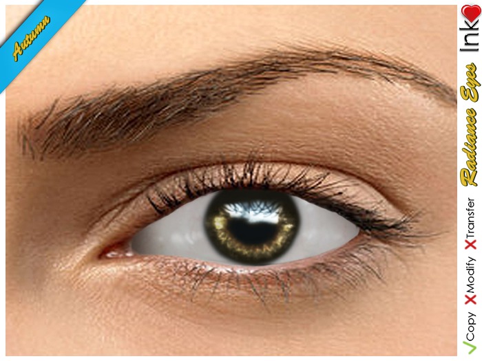 * Inkheart * - Radiance Eyes - Autumn (3 Sizes Mesh+System)