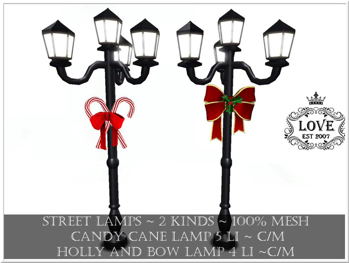 LOVE - CHRISTMAS LAMPS (BOXED)