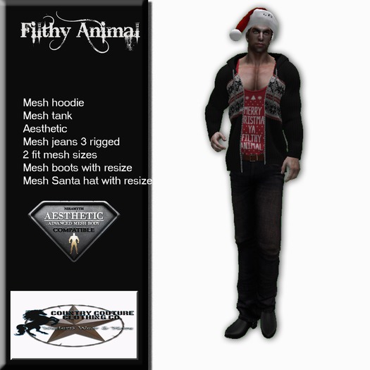 Country Couture Filthy Animal