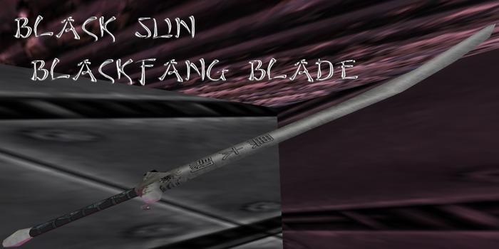Blackfang blade