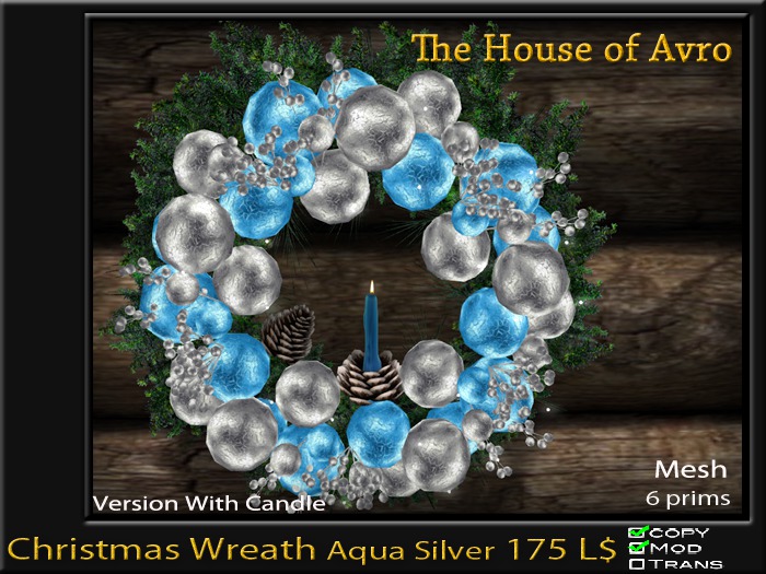 Christmas Wreath red gold Boxed
