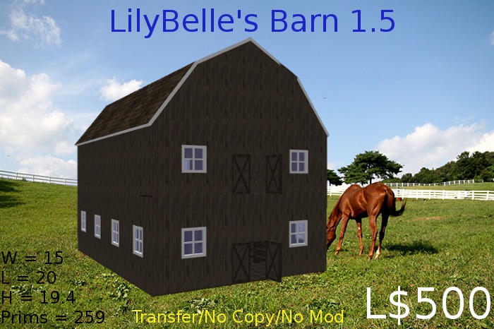 LilyBelle's Barn 1.5