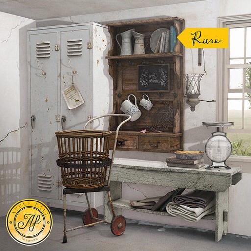 Apple Fall Neva's Laundry/Pantry Kitchen COMPLETE SET