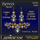 Luminesse Berezi Jovita Choker Set PMESH-Wear To Unpack