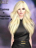 =DeLa*= Mesh Hair "Marinel" Orange Browns