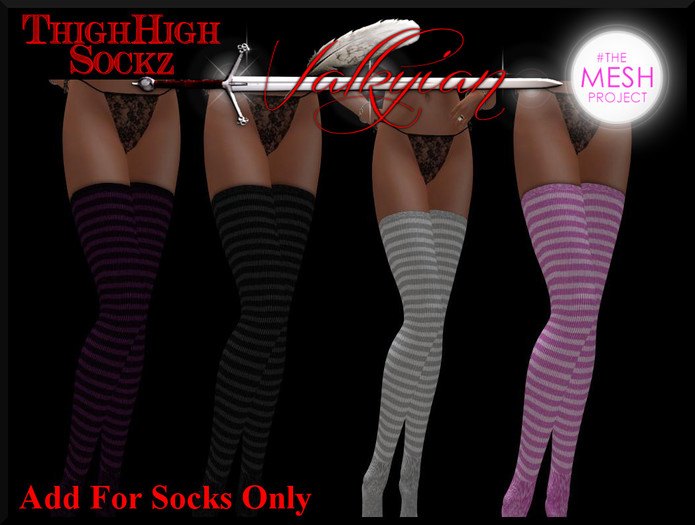 ~Valkyrian~ ThighHigh Sockz (TMP Applier) (BOXED)