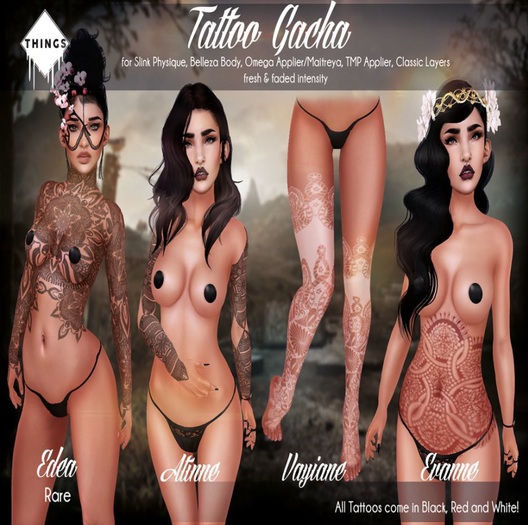 .Things.- Evanne Red Tattoo