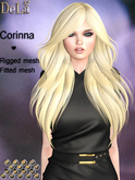 =DeLa*= Mesh Hair "Marinel" Orange Browns