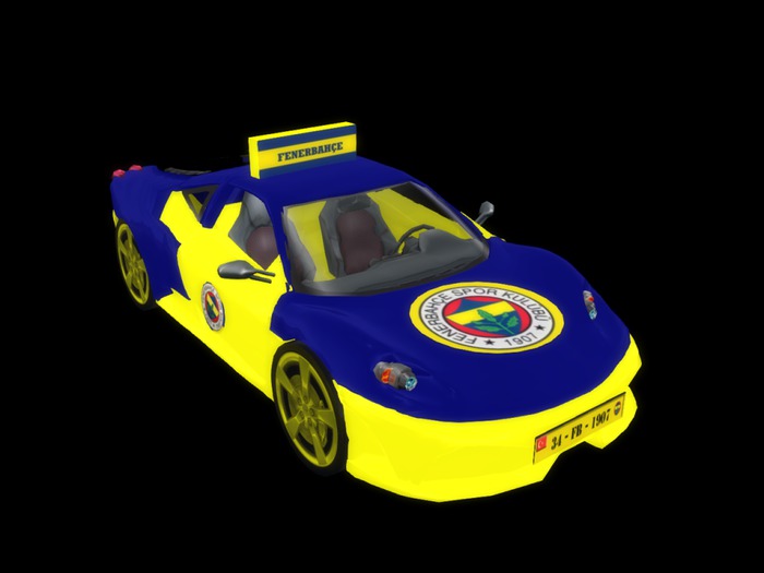 FENERBAHCE FUTBOL CAR F630  (Ride Animated)