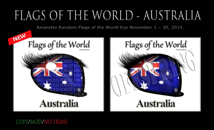 FLAG AUSTRALIA EYE SIGNS