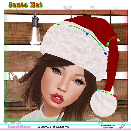 -Luckie- Santa Hat