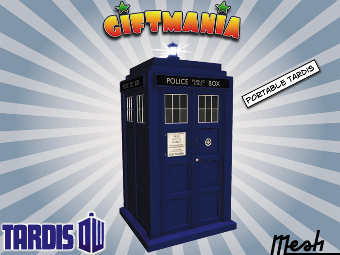 *Giftmania* Tardis (wear)