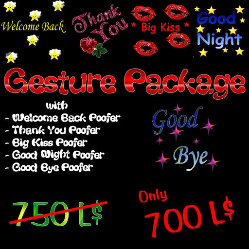 Gesture Poof Package