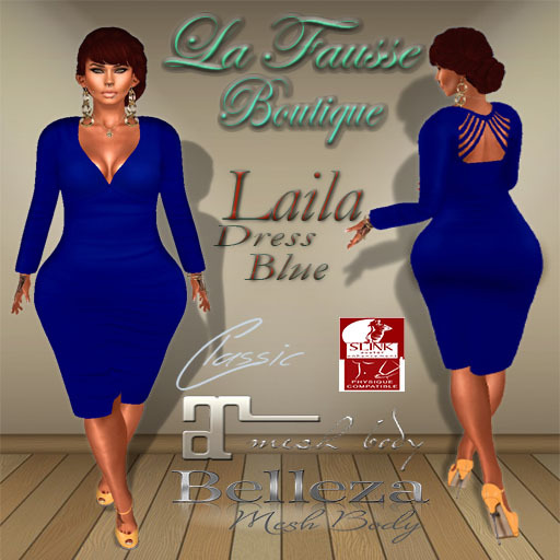 Laila Blue Dress