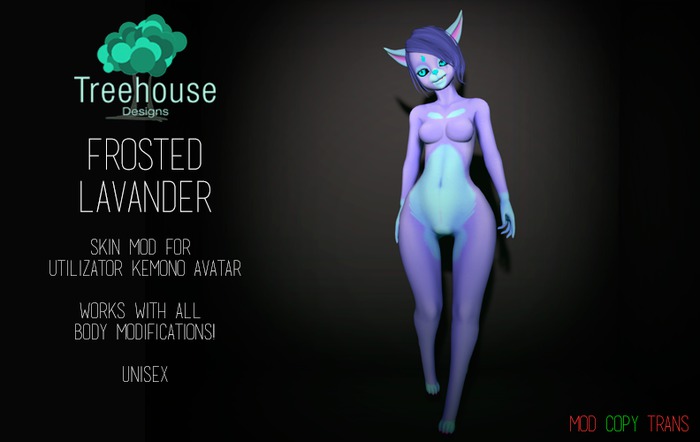 [Treehouse] Frosted Lavander Kemono