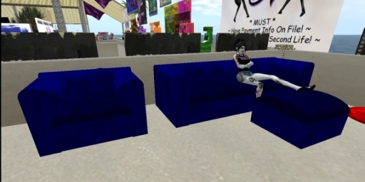 Salubrius Scripted Multi-pose Furniture Set blue boxed