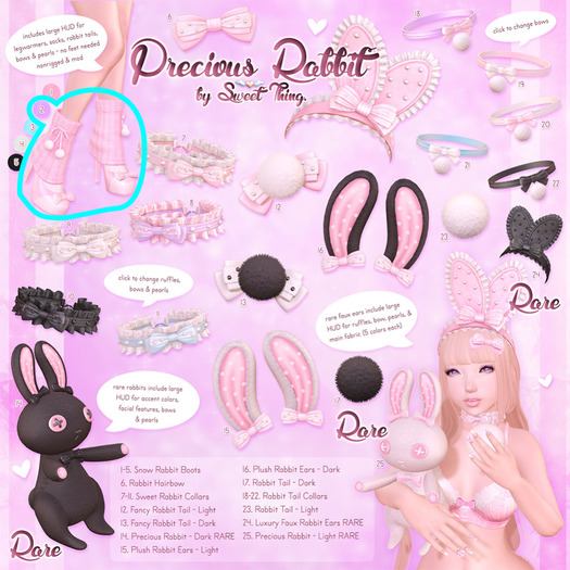 Sweet Things Precious Rabbit Snow Rabbit Boots Purple