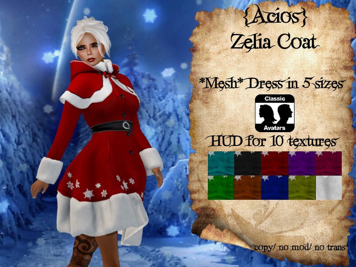 {Acios} Zelia Coat