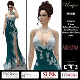 **SD** Arizona Black Lace Gown BSM