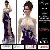 **SD** Arizona Black Lace Gown BSM