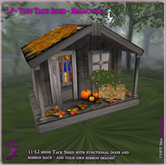 ~LP~ The Tiny Tack Shed Halloween BOXED