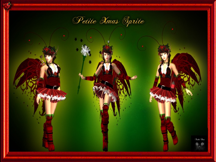 Petite Female Xmas Sprite boxed