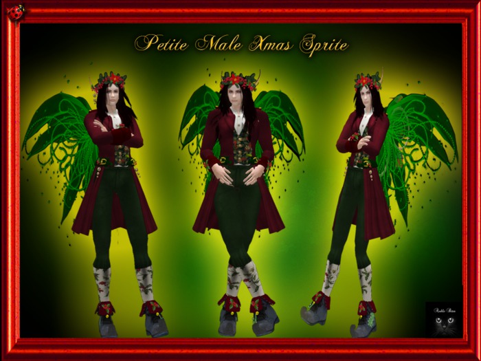 Petite Male Xmas Sprite boxed 2015