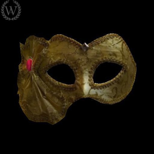 New Year golden mask / mascara dorada New Year