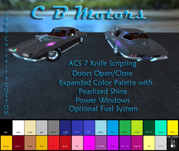 CBM 1966 Corvette CUSTOM