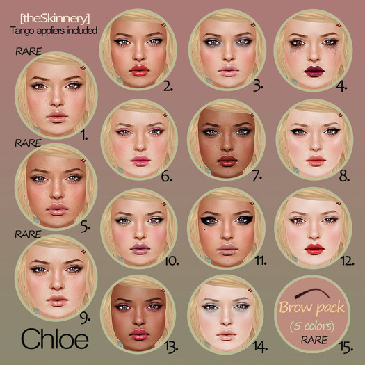 [theSkinnery] Chloe 7 (mocca)
