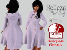 {BeYouTiful} Anya Trench Coat pastel purple