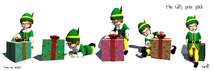 The Gift Pose Pack
