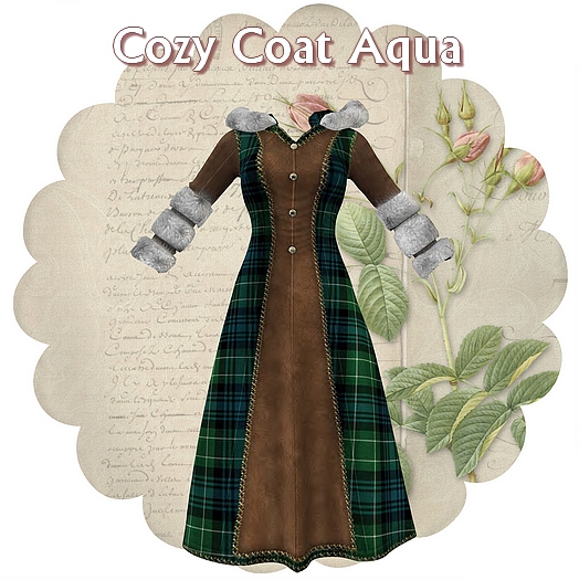 MONOMANIA - Cozy Coat - Aqua