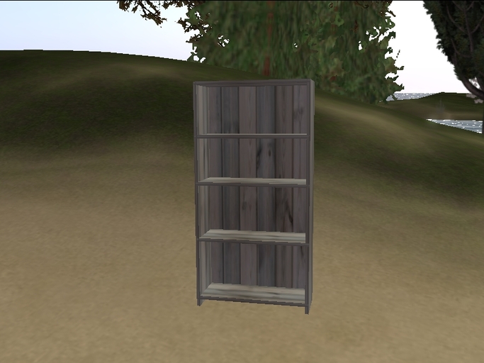 Bookcase - Weathered Wood
