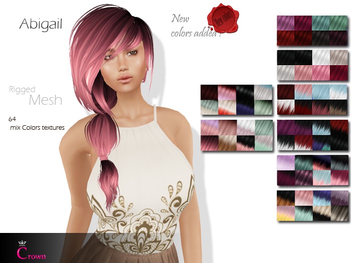 .::Crown::. Long Hair "Jasmin" DEMO V2.0