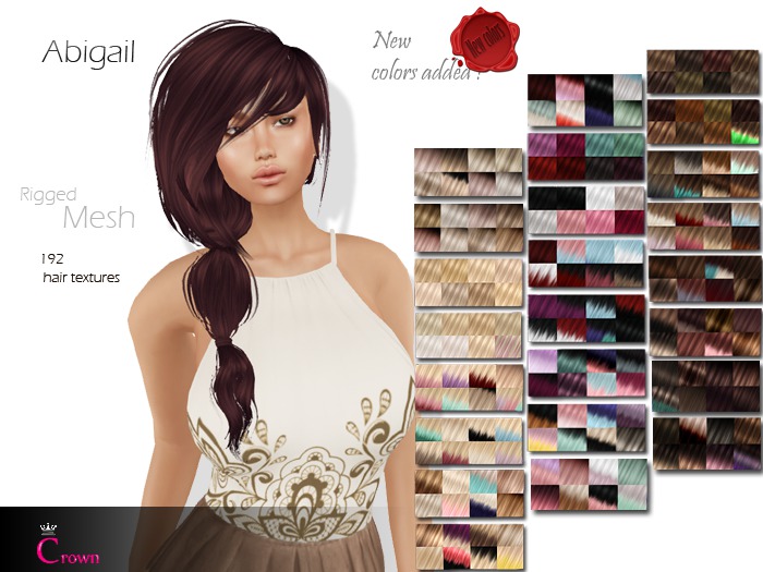 .::Crown::. Long Hair "Jasmin" DEMO V2.0