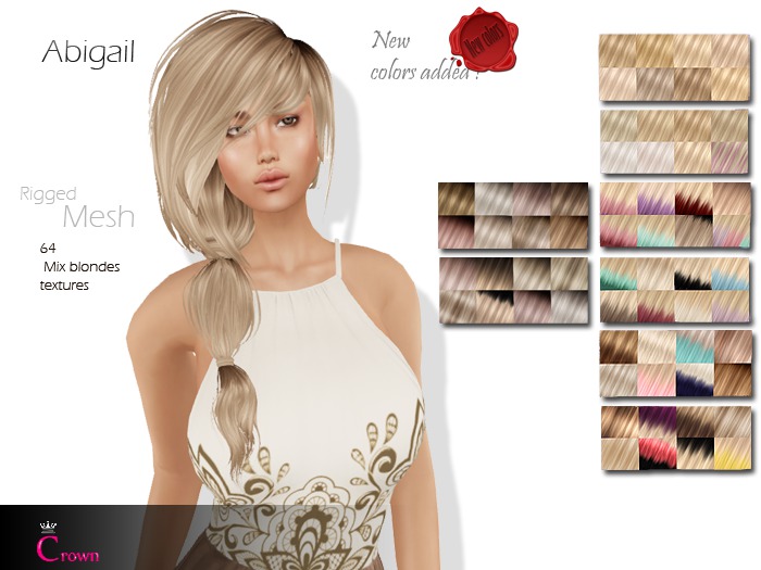 .::Crown::. Long Hair "Jasmin" DEMO V2.0